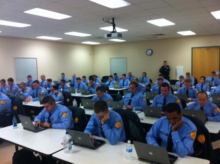 Police Academy test-takers