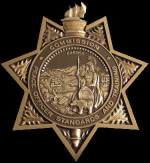 Peace Officer Standards and Training Commission badge